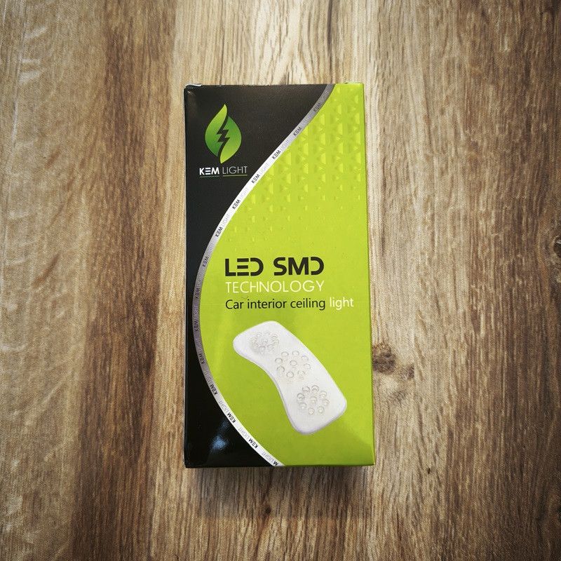 چراغ داخل سقف خودرو تیبا کم لایت مدل لیمویی